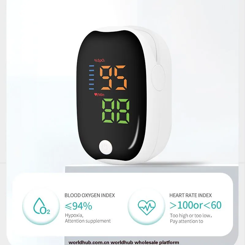 Oximeter finger clip medical oxygen saturation heart rate detection home finger pulse oximeter pulse