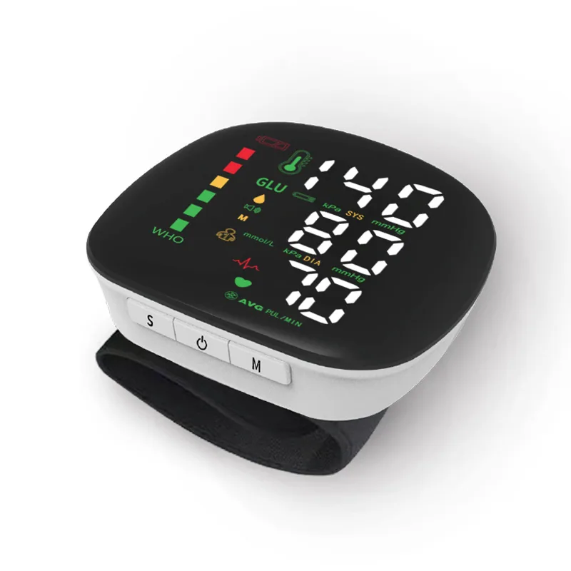 Weilegao's new wrist blood pressure monitor smart wrist blood pressure monitor heart rate and blood pressure detection for the e