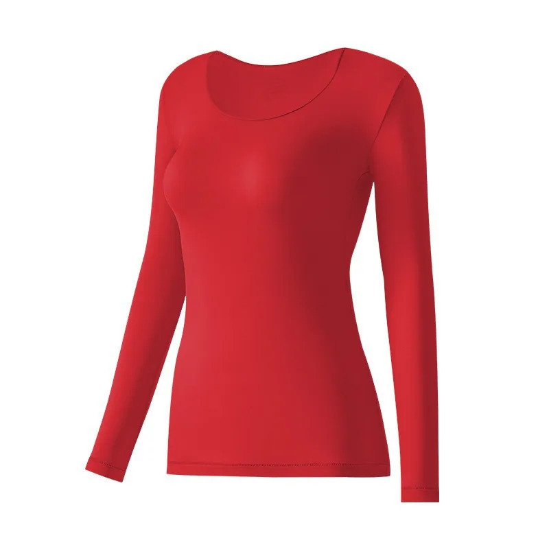 Invisible ultra-thin heating energy skin beautification clothes autumn and winter thermal underwear high-elasticity autumn cloth 7