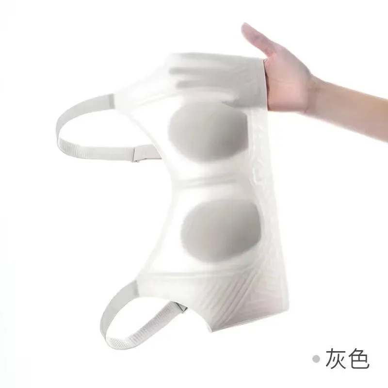 The ears are ultra-thin and non-marking, supporting large breasts, showing small underwear, breathable and gathered, summer thin - Other Underwear 2