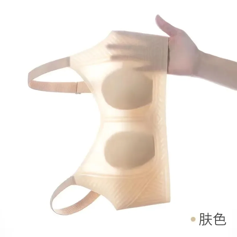 The ears are ultra-thin and non-marking, supporting large breasts, showing small underwear, breathable and gathered, summer thin - Other Underwear 3