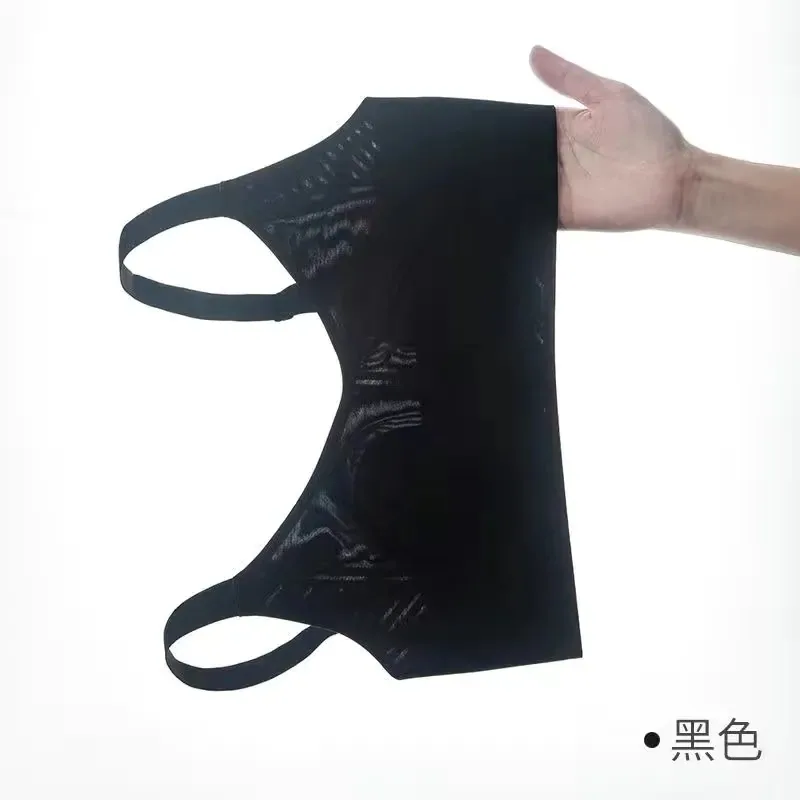 The ears are ultra-thin and non-marking, supporting large breasts, showing small underwear, breathable and gathered, summer thin - Other Underwear 4