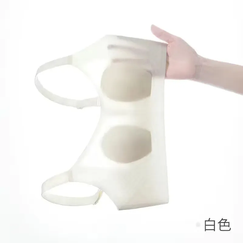 The ears are ultra-thin and non-marking, supporting large breasts, showing small underwear, breathable and gathered, summer t