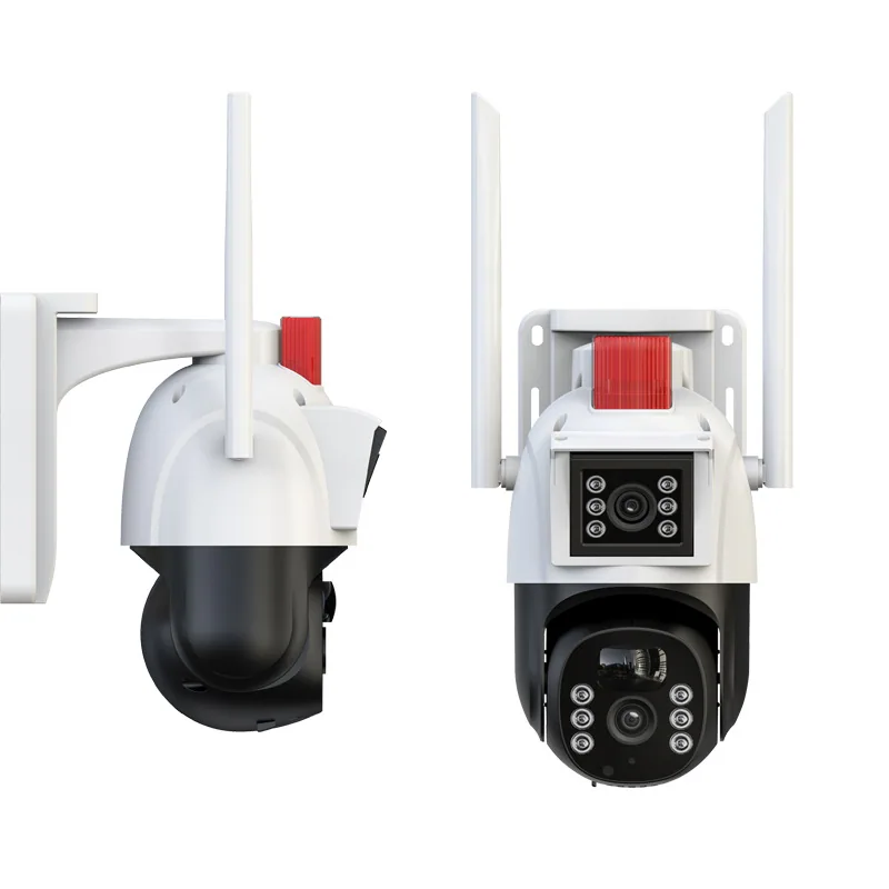 pyramid solar camera outdoor wifi surveillance night vision low power high definition binocular surveillance camera wholesale 2