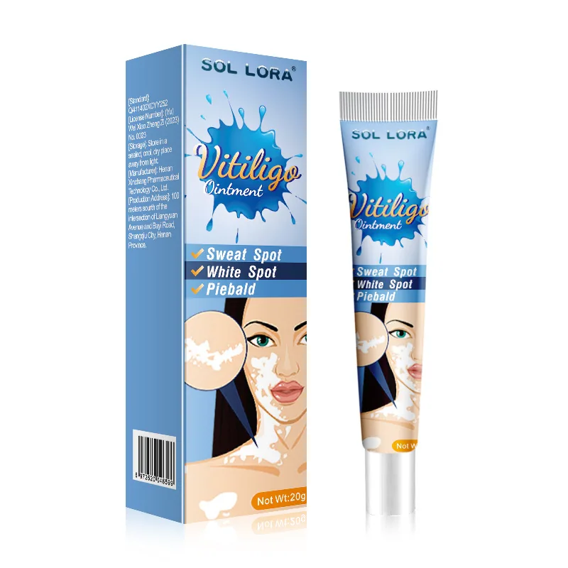 SOL LORA Cross-border Pieplaque Care Health Balm White Spot Cleansing Ointment Spot Sweat Spot Vitiligo Skin Topical Cream 2