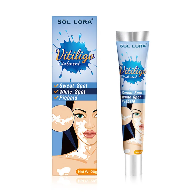 SOL LORA Cross-border Pieplaque Care Health Balm White Spot Cleansing Ointment Spot Sweat Spot Vitiligo Skin Topical Cream 11
