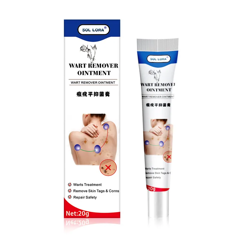 SOL LORA Cross-border Amazon AliExpress Wart Removal Cream Wart Flat Wart Removal Filament Wart Cream Corn Eye Mole Cream 9