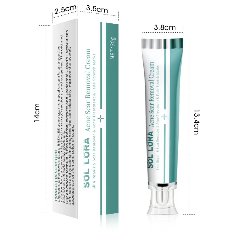SOL LORA Cross-Border Skin Repair Balm lightens scars 8