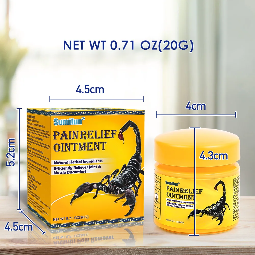 Sumifun AliExpress Lazada Amazon temu salap penjagaan sendi rentas sempadan Salap racun kala jengking K20011 8