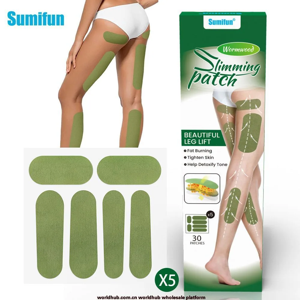 Sumifun Wormwood Leg Patches Cross-border Hot Selling Lazy Shaping Firming Leg Muscle Lifting Patches K00195