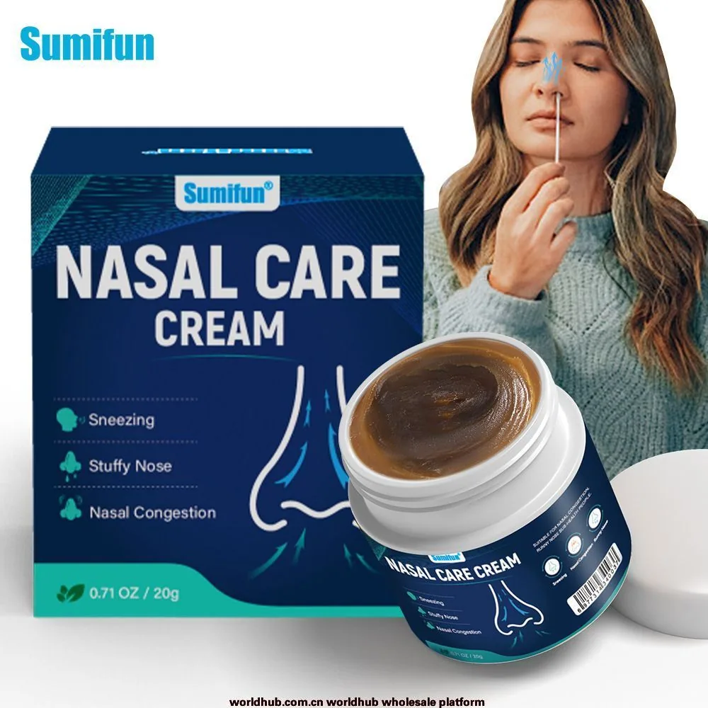 Sumifun Nasal Cream Amazon Tiktok Shopee Cross-border Foreign Trade Nasal Care Nasal Congestion Ventilation K20095