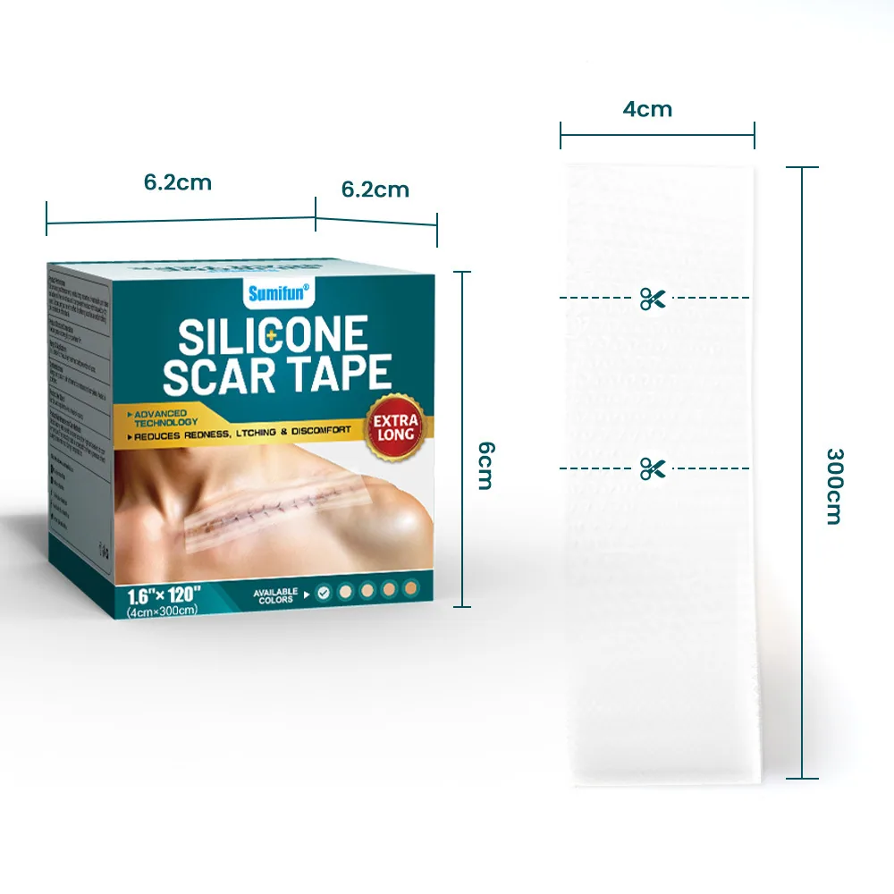 Sumifun Silicone Gel Scar Repair Patch Device Brand Number Skin Trauma Repair Cross-border Scar Patch V10012