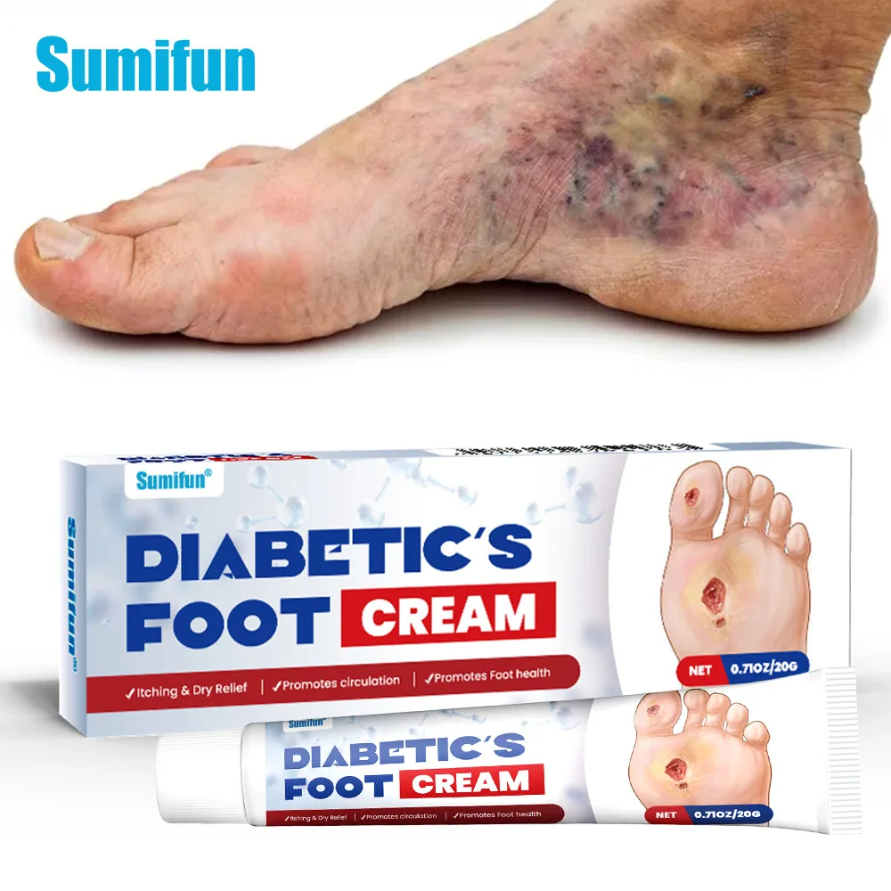 sumifun Tangning Foot Care Cream Amazon AliExpress Cross-border Plaster Abnormal Blood Sugar Cream K10274 17