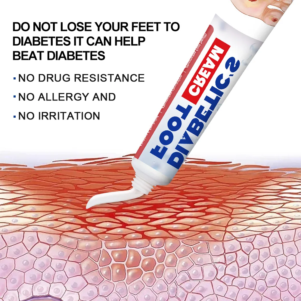 sumifun Tangning Foot Care Cream Amazon AliExpress Cross-border Plaster Abnormal Blood Sugar Cream K10274 6