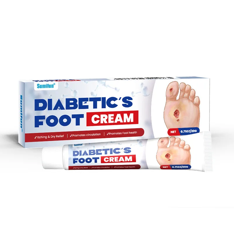 sumifun Tangning Foot Care Cream Amazon AliExpress Cross-border Plaster Abnormal Blood Sugar Cream K10274 2