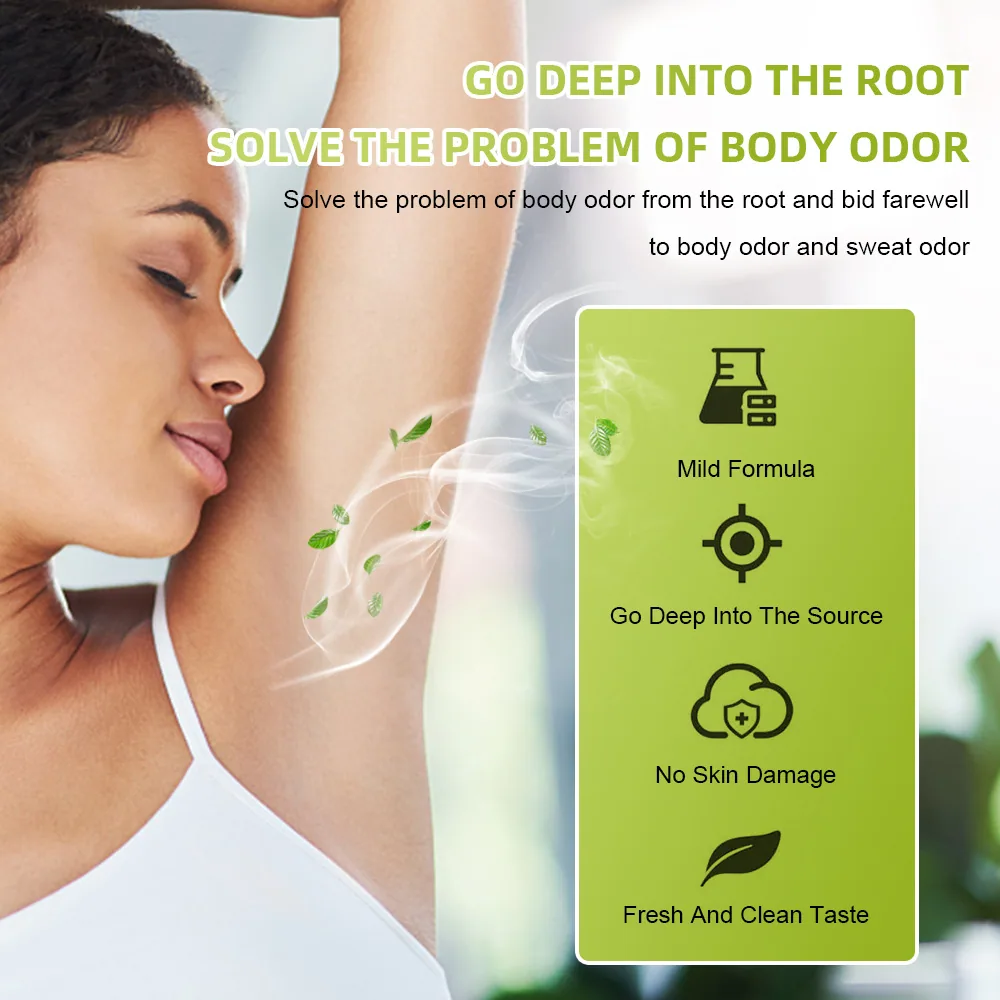 Sumifun body odor cream, armpit odor cream, Amazon cross-border foreign trade plaster, body odor, herbal deodorant, K20030 - Deodorant & Antiperspirant 8