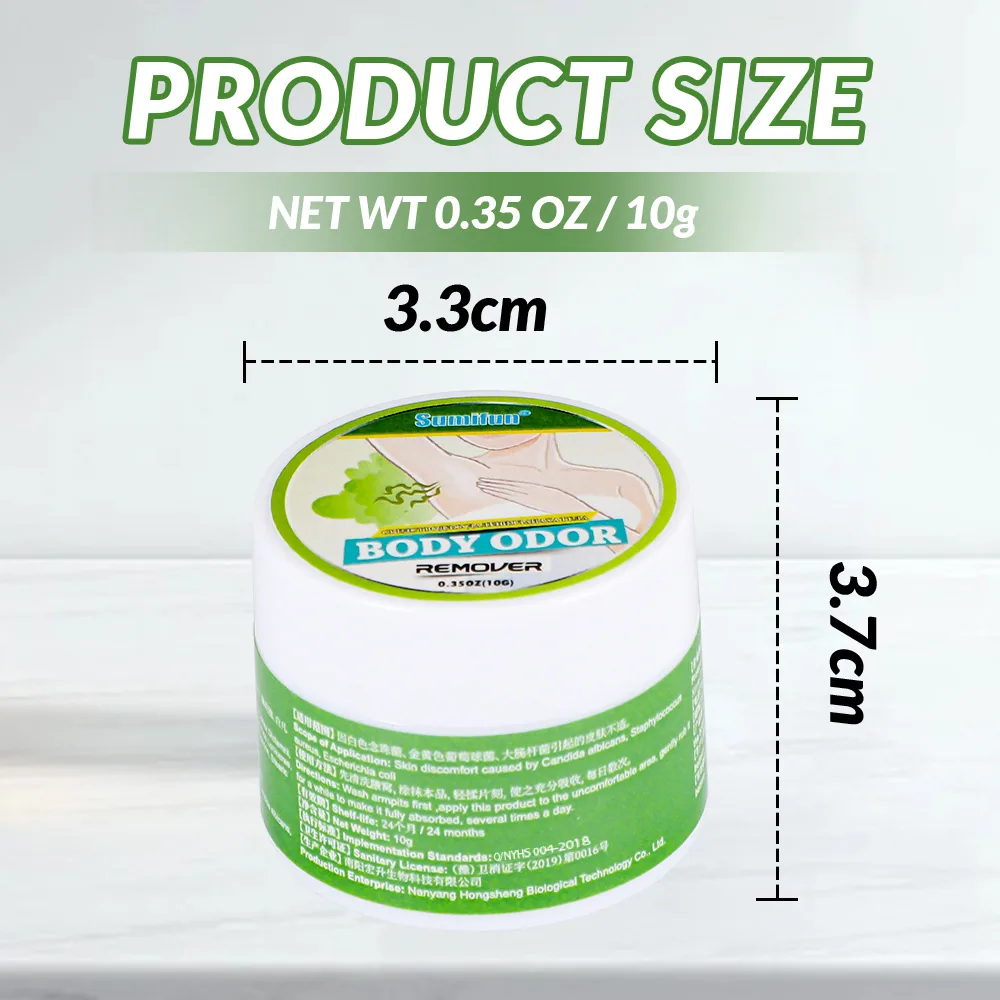 Sumifun body odor cream, armpit odor cream, Amazon cross-border foreign trade plaster, body odor, herbal deodorant, K20030 - Deodorant & Antiperspirant 7