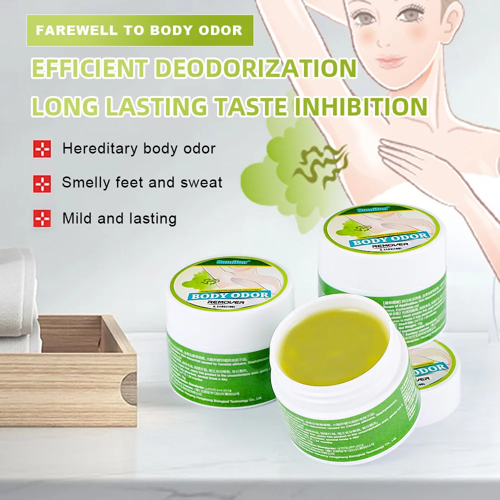 Sumifun body odor cream, armpit odor cream, Amazon cross-border foreign trade plaster, body odor, herbal deodorant, K20030 - Deodorant & Antiperspirant 5