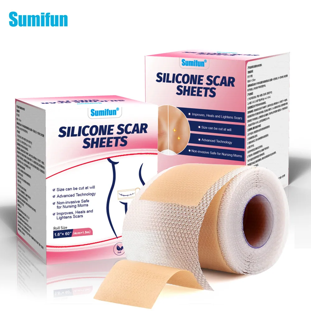 پچ ترمیم کننده اسکار ژل سیلیکونی Sumifun Patch مکانیکی Scar Scar Skin Scar Repair Scar Scar K000013 23