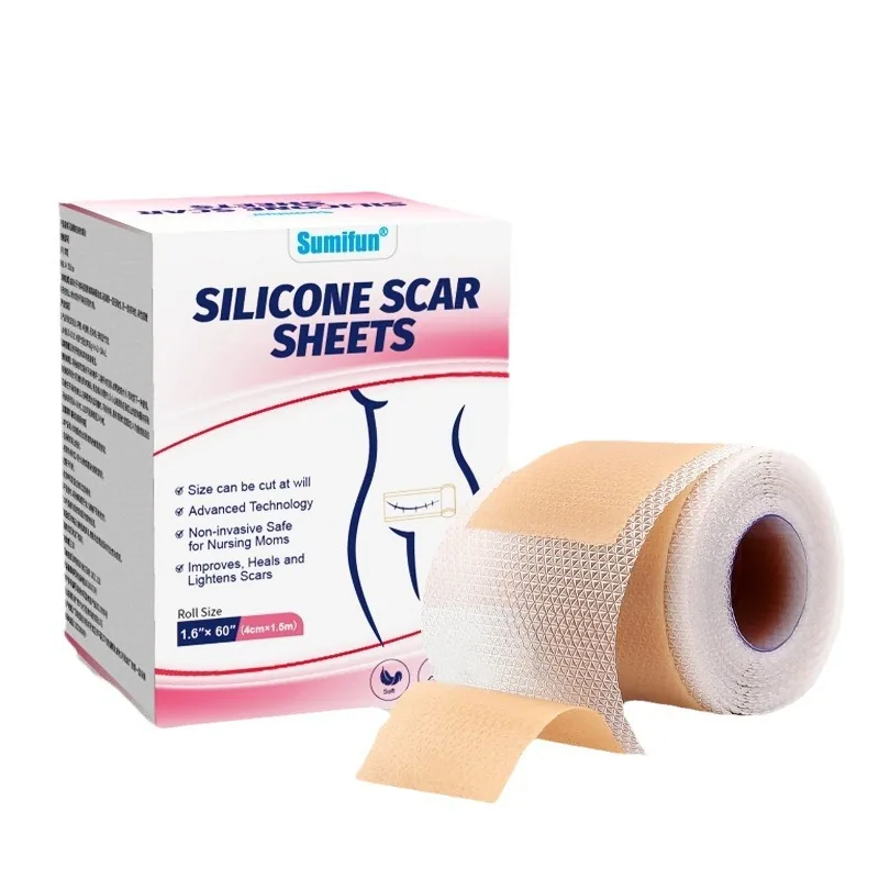 پچ ترمیم کننده اسکار ژل سیلیکونی Sumifun Patch مکانیکی Scar Scar Skin Scar Repair Scar Scar K000013 2