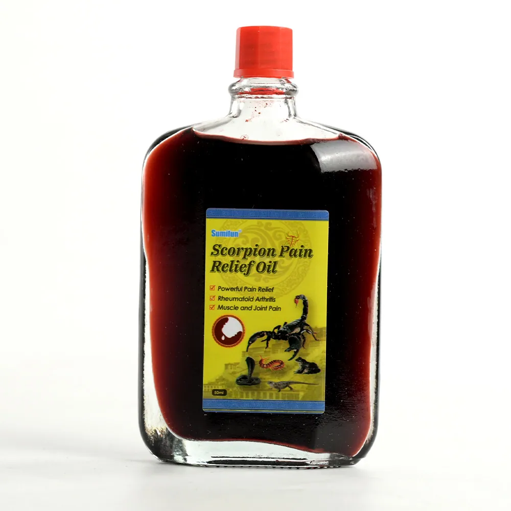 sumifun scorpion active oil knee joint pain five poisons fever massage liquid cross-border foreign trade K60035 11