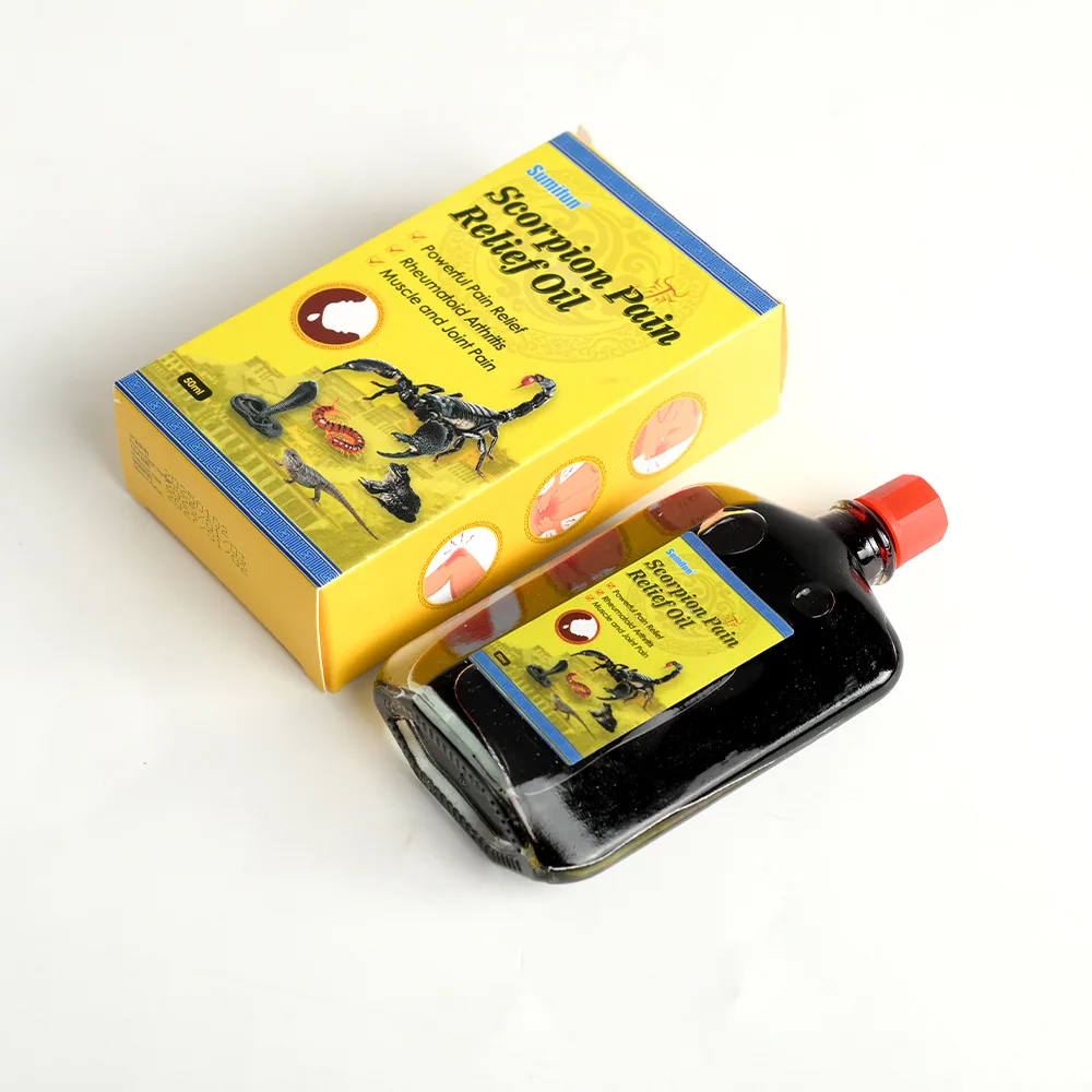 sumifun scorpion active oil knee joint pain five poisons fever massage liquid cross-border foreign trade K60035 9