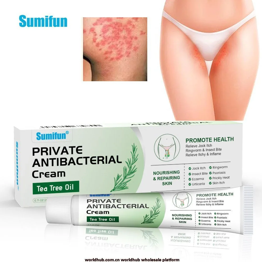 Sumifun Tea Tree Oil Intimate Itch Relief Cream Itch Cream Amazon Lazada Cross-Border Vaginal Cleansing K10196