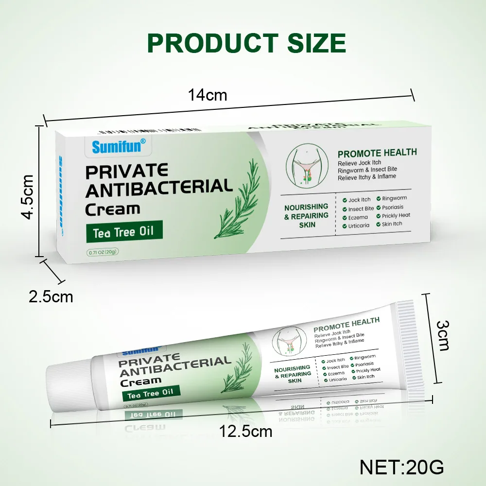 Sumifun Tea Tree Oil Intimate Itch Relief Cream Itch Cream Amazon Lazada Cross-Border Vaginal Cleansing K10196 17