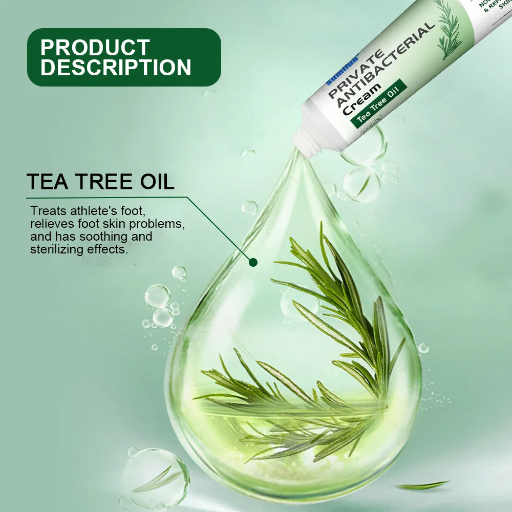 Sumifun Tea Tree Oil Intimate Itch Relief Cream Itch Cream Amazon Lazada Cross-Border Vaginal Cleansing K10196 13