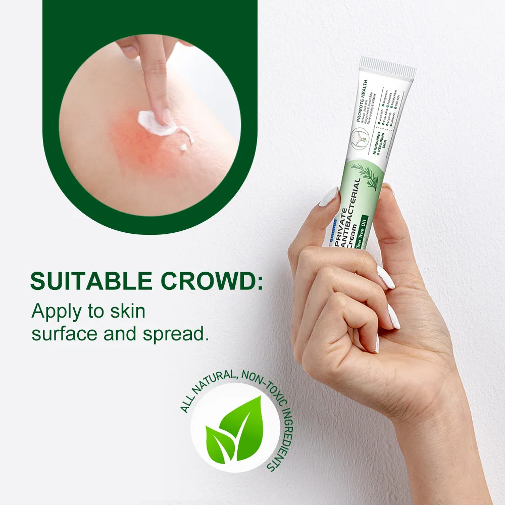 Sumifun Tea Tree Oil Intimate Itch Relief Cream Itch Cream Amazon Lazada Cross-Border Vaginal Cleansing K10196 20