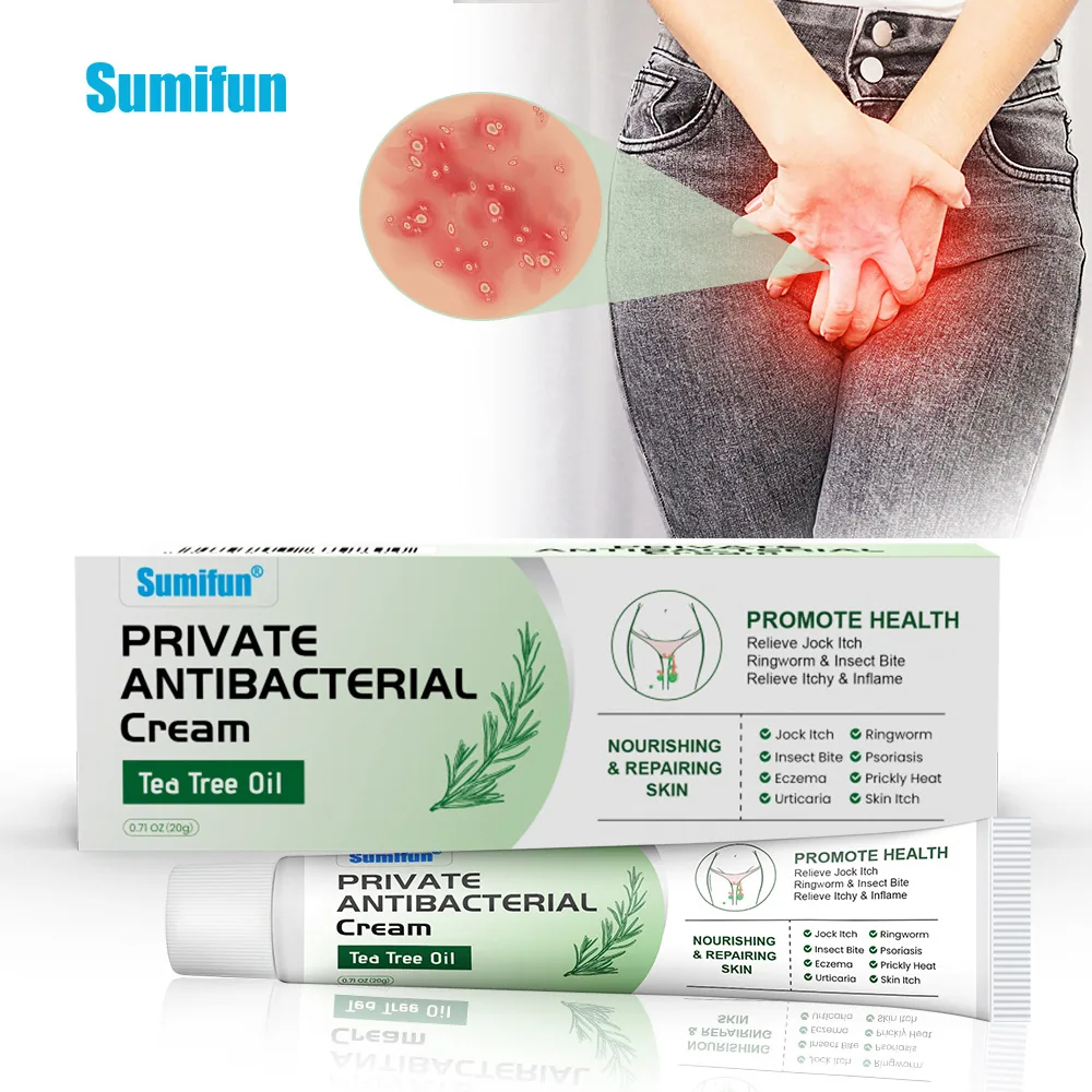 Sumifun Tea Tree Oil Intimate Itch Relief Cream Itch Cream Amazon Lazada Cross-Border Vaginal Cleansing K10196 11