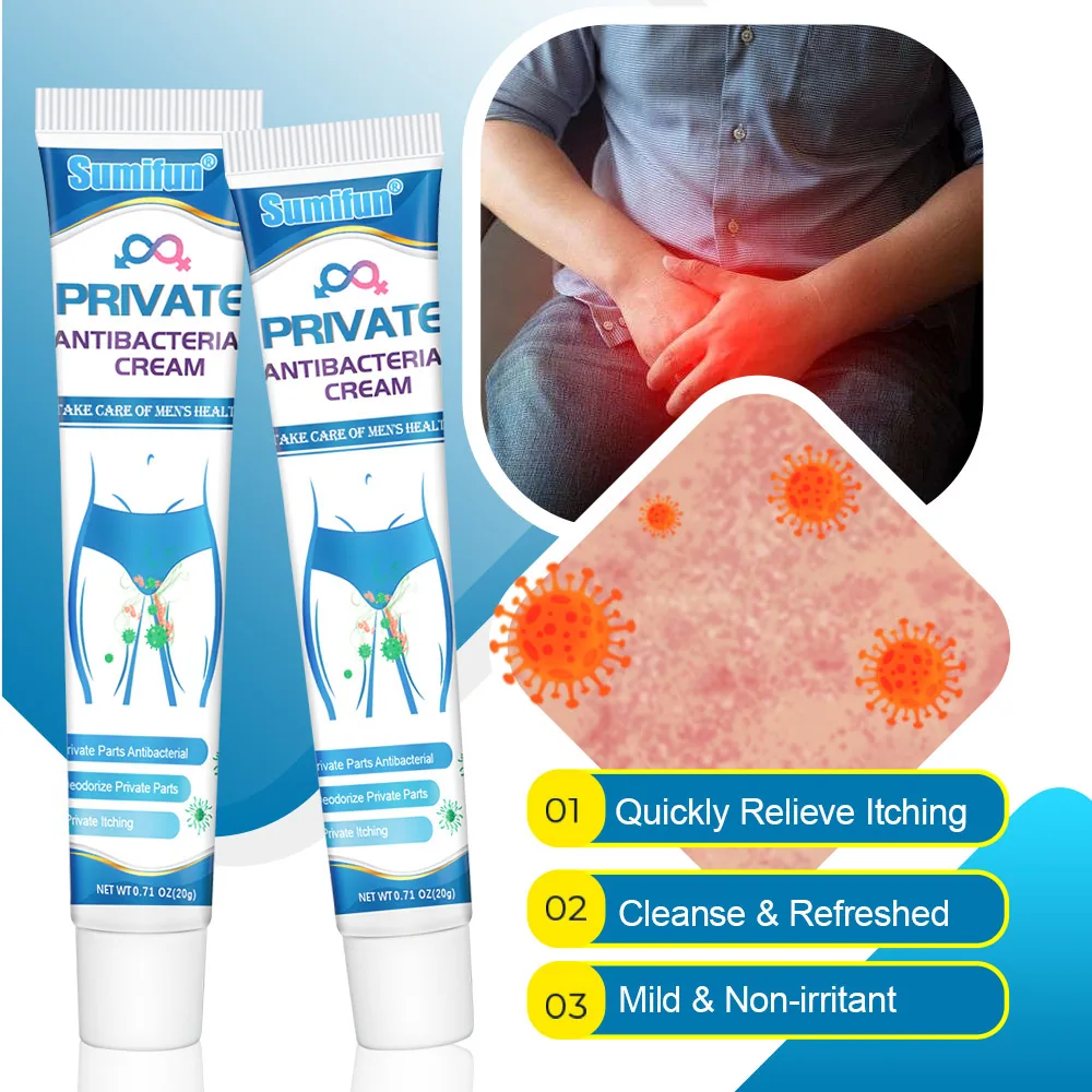 Sumifun AliExpress Amazon Cross Border Men's Private Care Ointment Men's Itch Ointment K10062 5