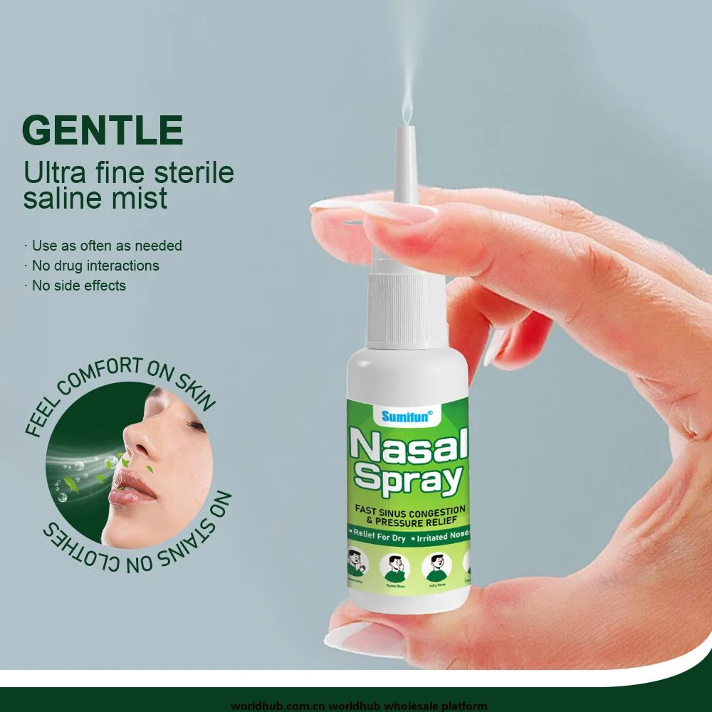Sumifun Cang'er Zi Nasal Spray Cross-border Foreign Trade Anti-Snoring Spray Nasal Congestion Dredging Nasal Care K50019 2
