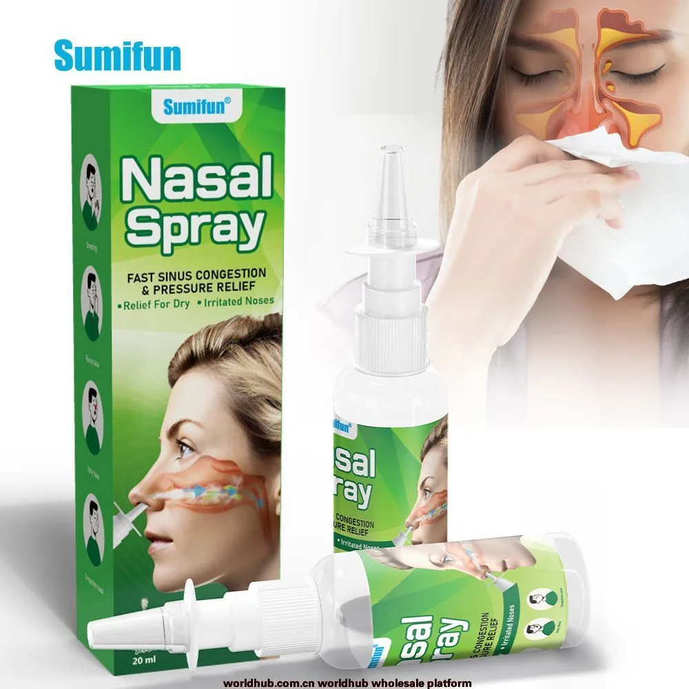 Sumifun Cang'er Zi Nasal Spray Cross-border Foreign Trade Anti-Snoring Spray Nasal Congestion Dredging Nasal Care K50019 3