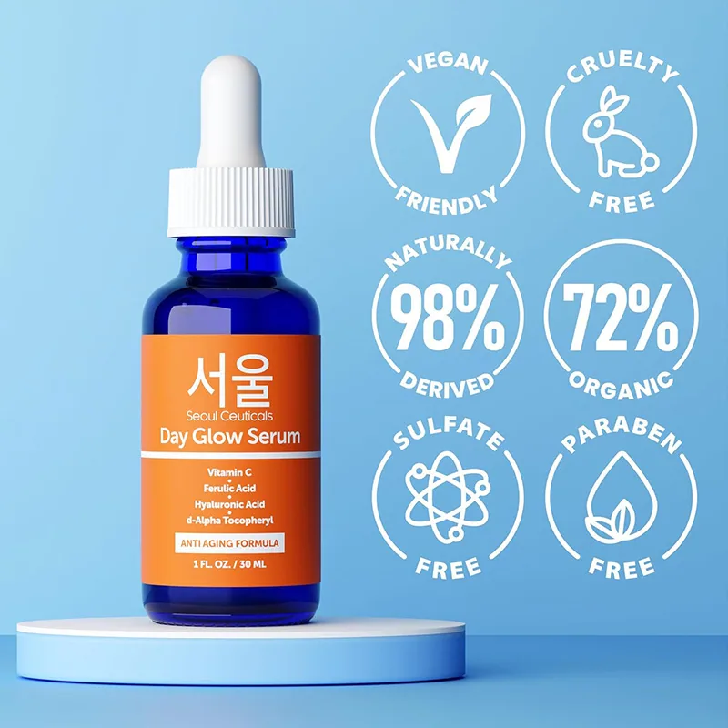Cross-border Seoul Ceuticals Day Glow Serum Vitamin C Serum Luminous Serum Blood 3