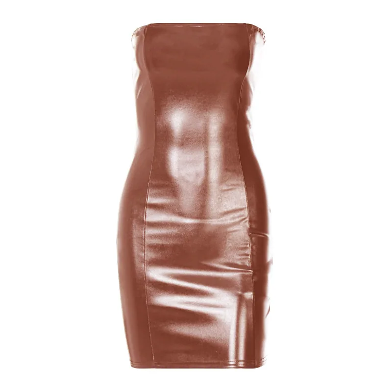European and American Clothing 2024 New Summer Sexy Bandeau Temperament Dress Night Dress Women's Trend Foreign Trade Wholesale 4