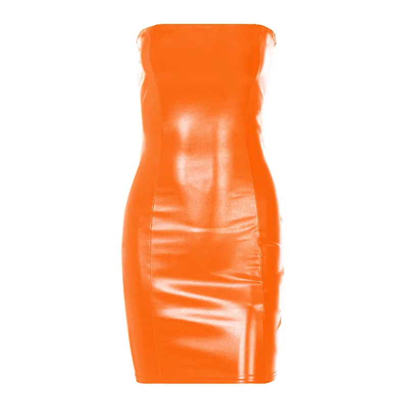 European and American Clothing 2024 New Summer Sexy Bandeau Temperament Dress Night Dress Women's Trend Foreign Trade Wholesale 3