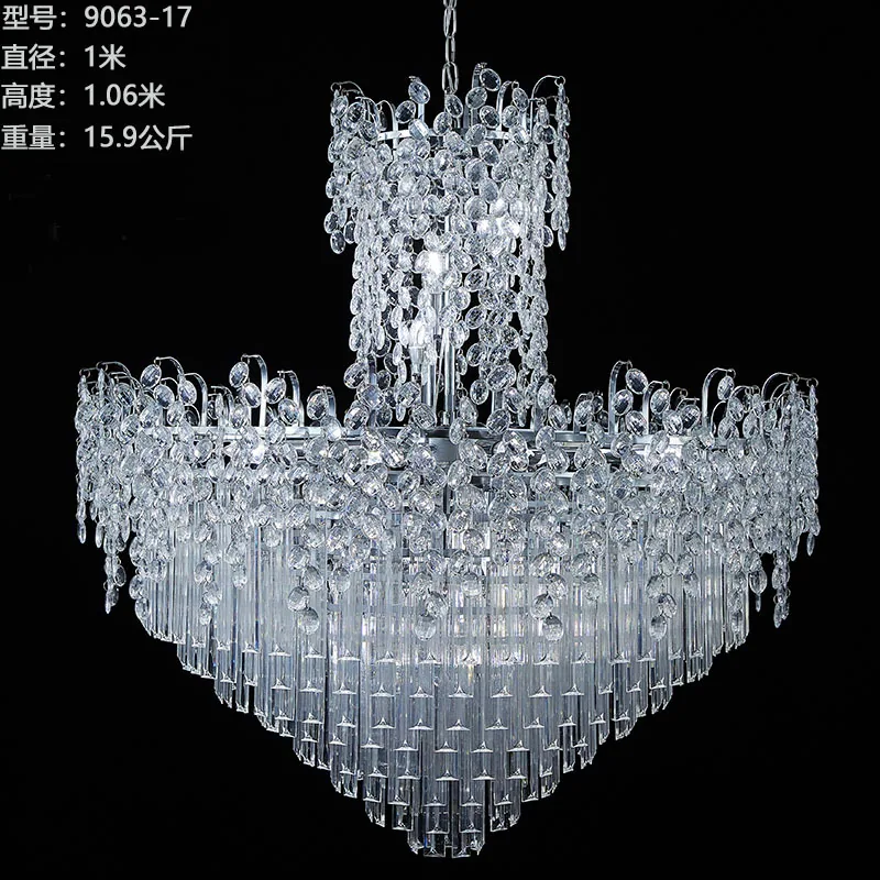 The new manufacturer directly supplies wedding chandeliers, electroplated iron lighting, auditorium decoration, ceiling decorati 3