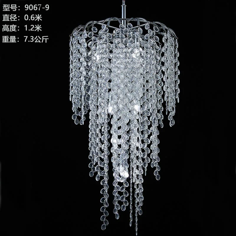 The new manufacturer directly supplies wedding chandeliers, electroplated iron lighting, auditorium decoration, ceiling decorati 5