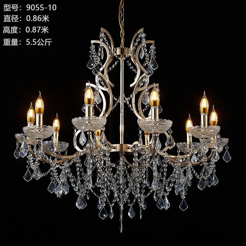 Manufacturers directly supply new chandeliers wedding decoration props wedding auditorium stage wedding decoration European chan 2