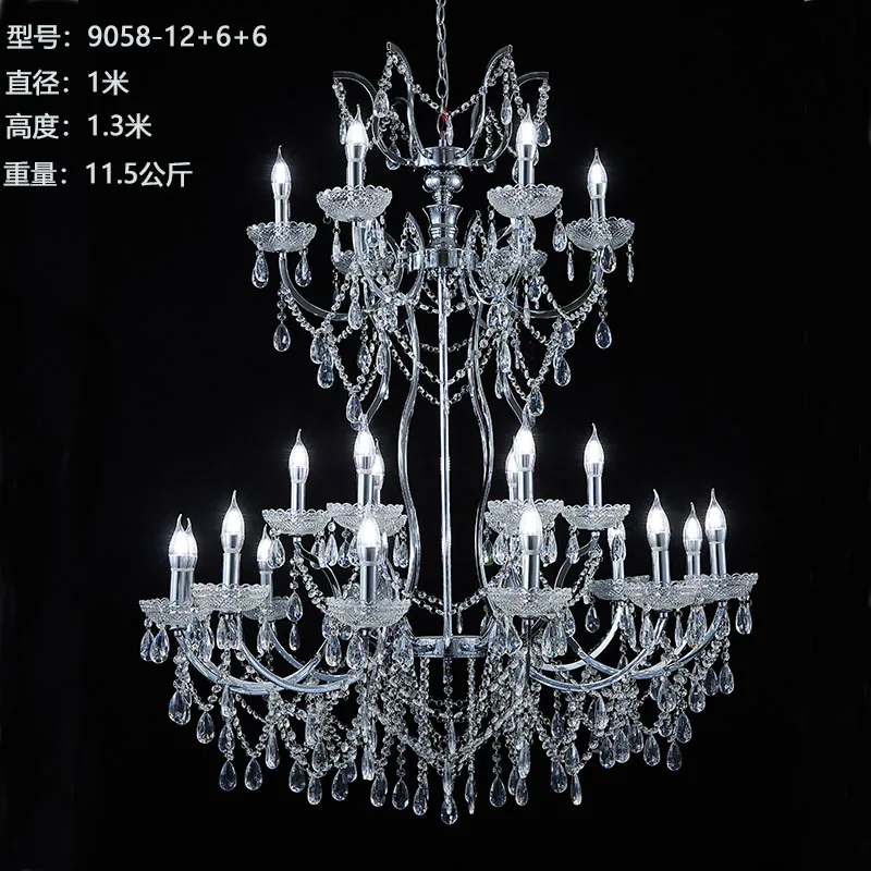 Manufacturers directly supply new chandeliers wedding decoration props wedding auditorium stage wedding decoration European chan 4