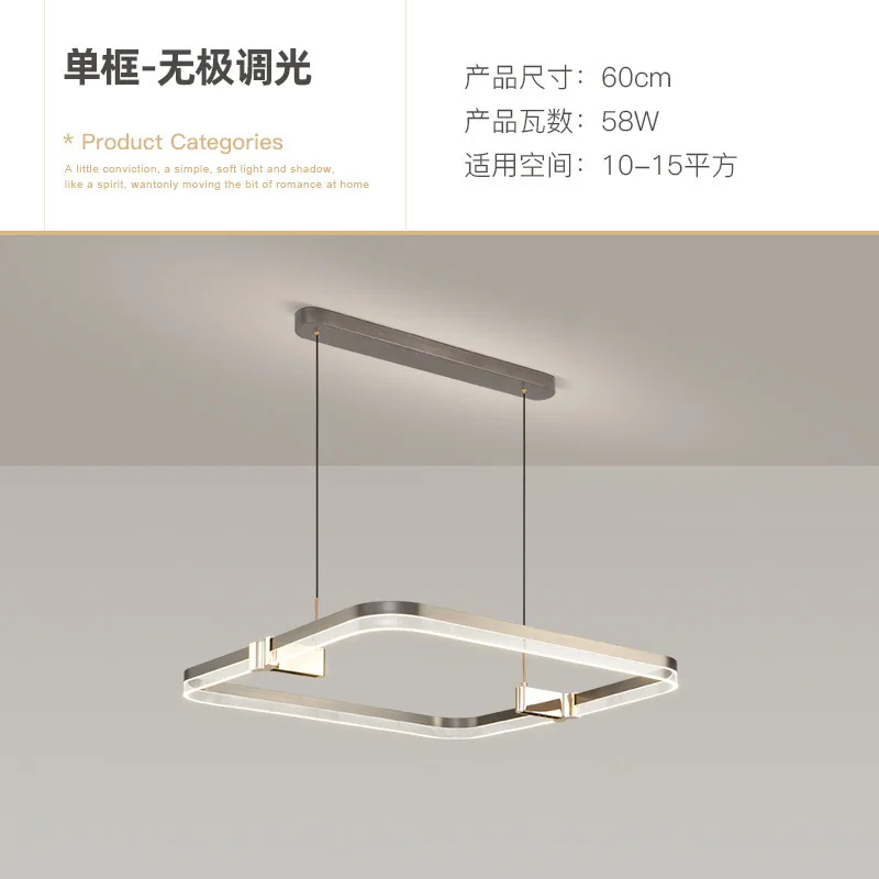 Italian light luxury living room chandelier 2024 new modern simple atmospheric design hall main light