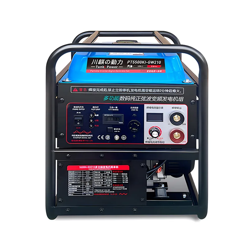 Small gasoline power generation electric welding dual-purpose all-in-one machine long welding 3.2 welding rod power generation 4
