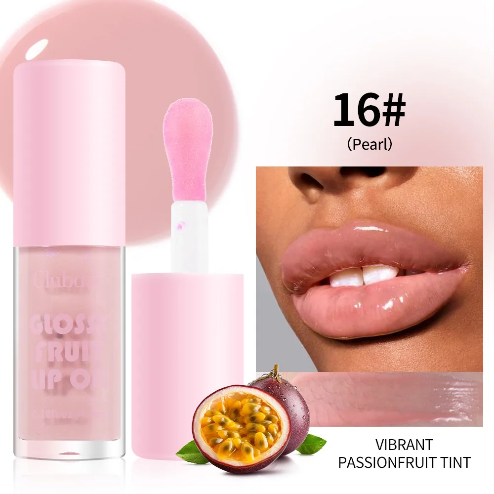 Clubday Moisturizing Multi-Color Fruit Lip Gloss Lasts Long Lasting No Fading Dudu Lip Cross-border Lip Gloss Makeup Wholesale 16