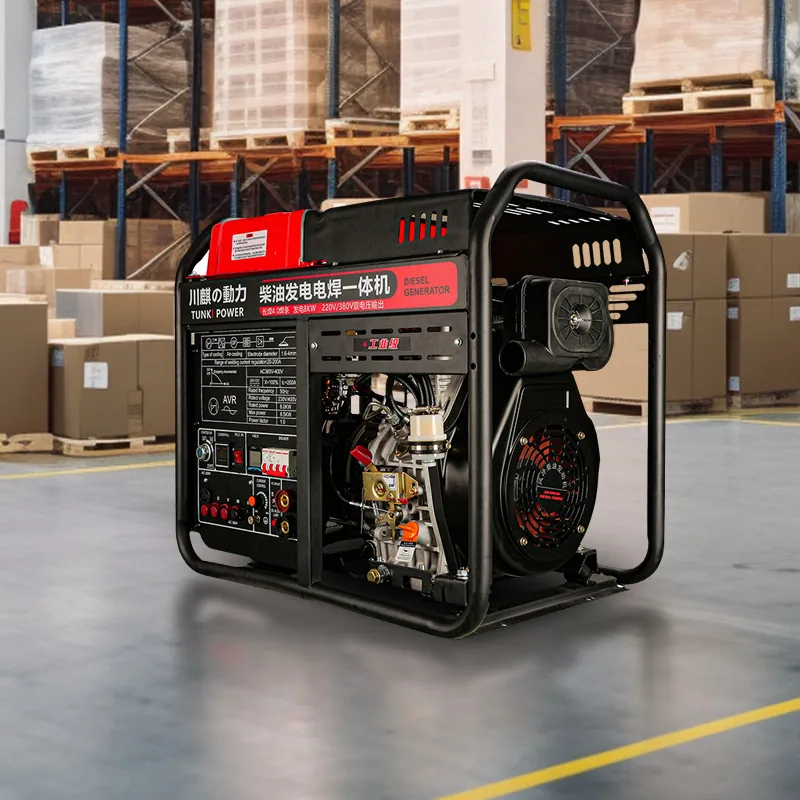 Diesel Power Generation Welding 8kw/4.0 Welding Rod Por Generator Welder