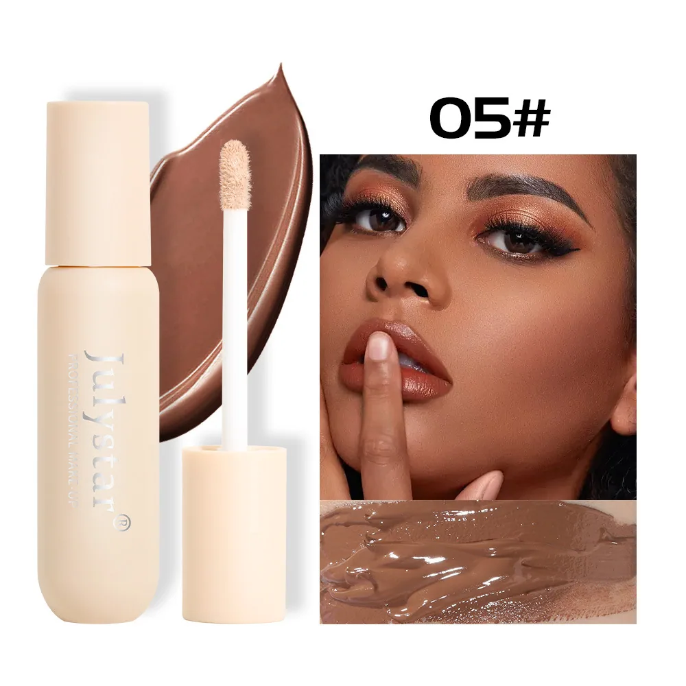 Contouring Moisturizing Eye Concealer Foundation Waterproof Sweat Resistant Acne Mark Concealer Tattoo Covering Long-Lasting Con 5