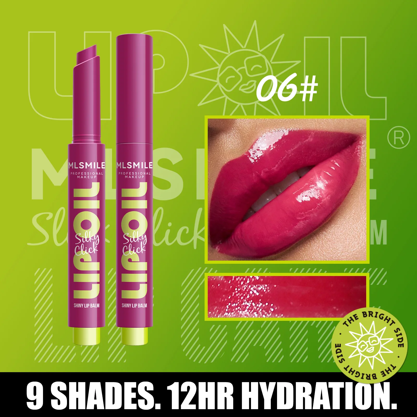 Cross-border makeup, pressing lipstick, solid water gloss, lip gloss, mirror lip gloss, foreign trade lipstick, multi-color lips 6