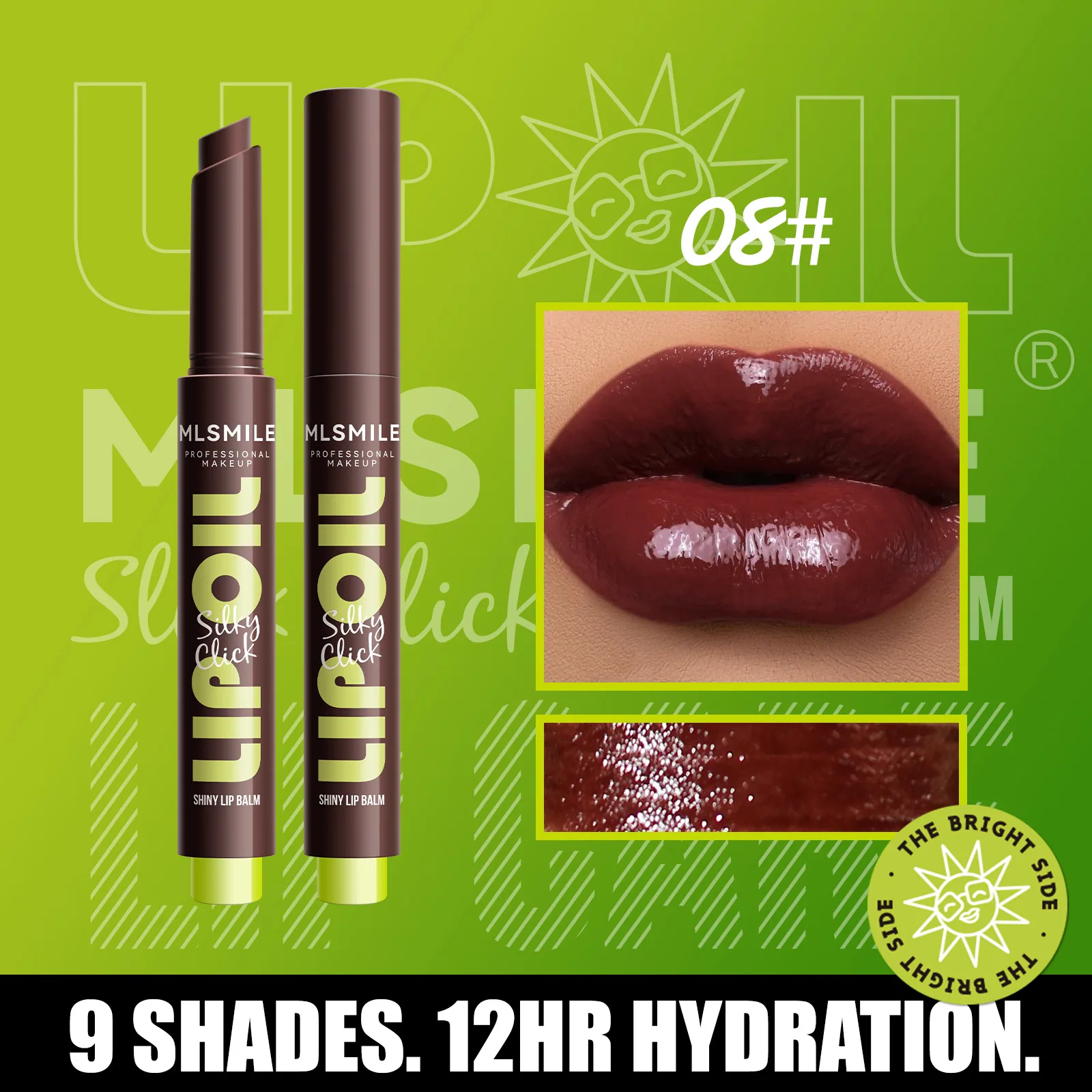 Cross-border makeup, pressing lipstick, solid water gloss, lip gloss, mirror lip gloss, foreign trade lipstick, multi-color lips 8