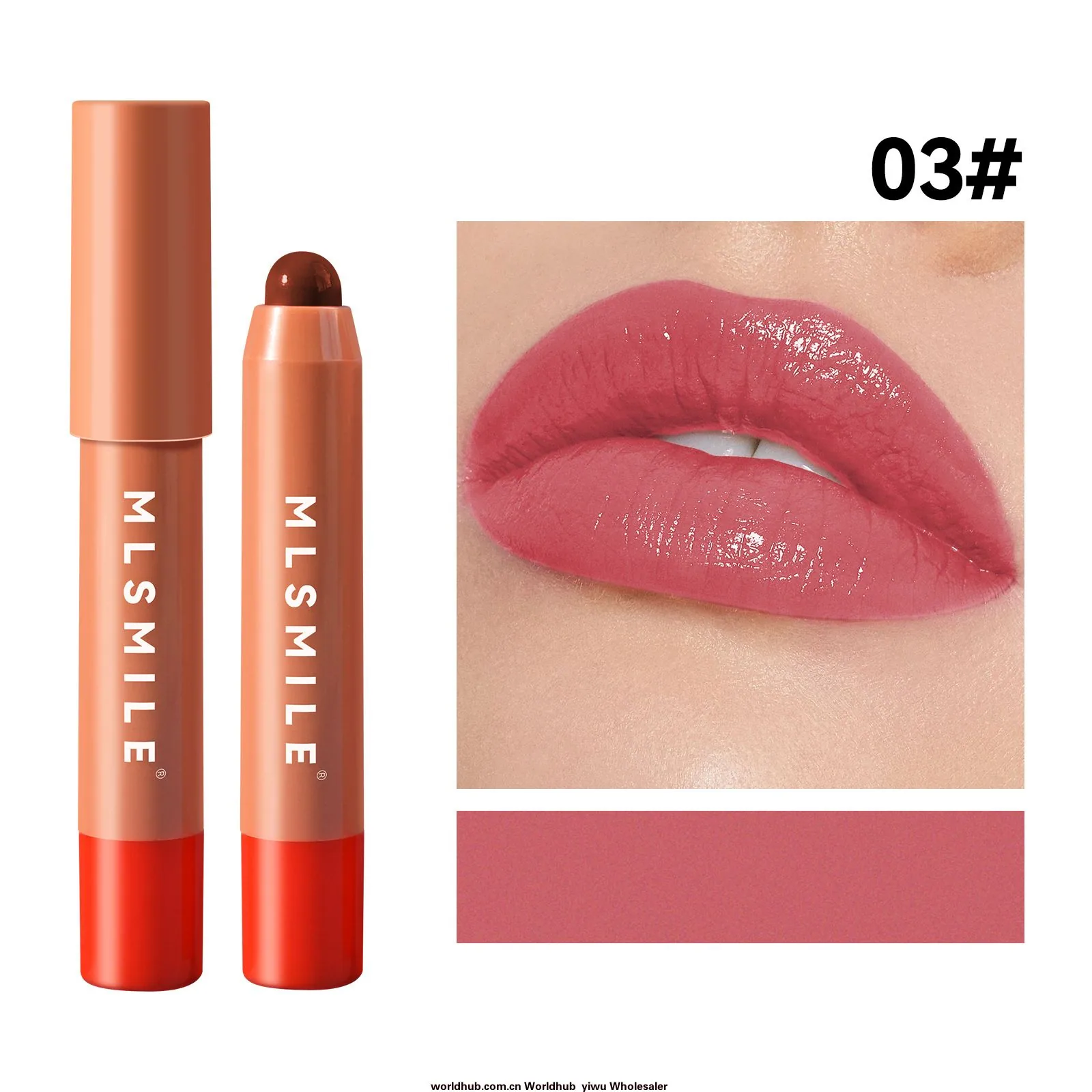 Cross-border exclusive for easy-to-color lipstick, tinted lipstick pen, moisturizing lip honey, lip gloss, lip gloss, lip gloss 3