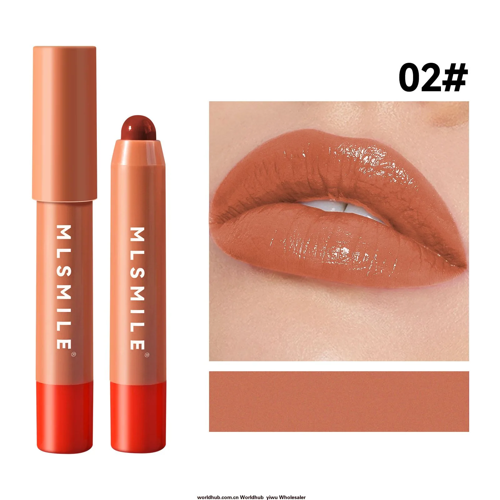 Cross-border exclusive for easy-to-color lipstick, tinted lipstick pen, moisturizing lip honey, lip gloss, lip gloss, lip gloss 2